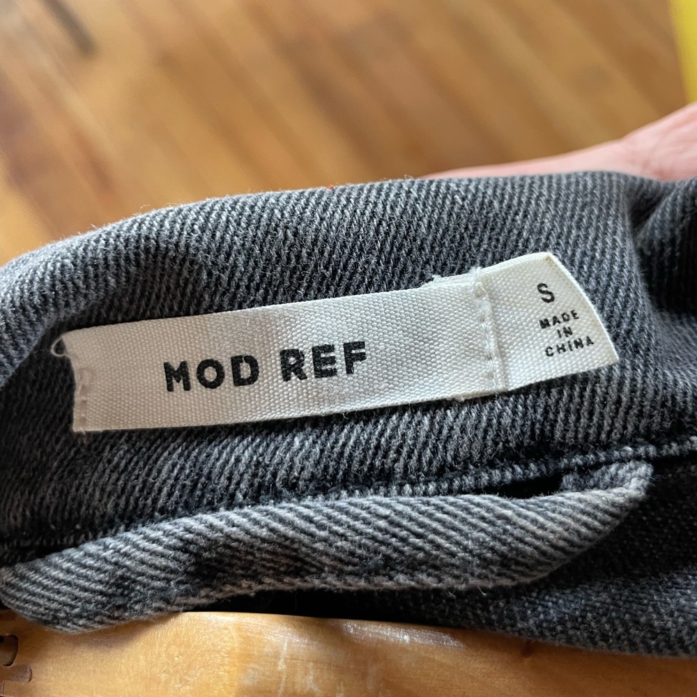 Mod Ref Women's Black Denim Jacket - image 4